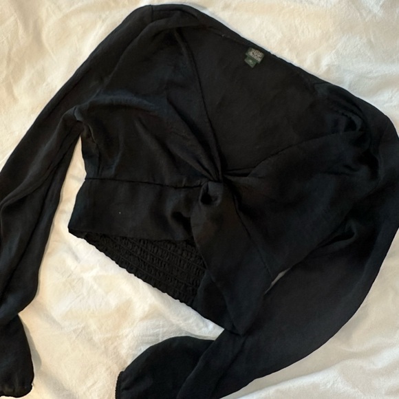 Wild Fable Satin Long Sleeve - Picture 2 of 3